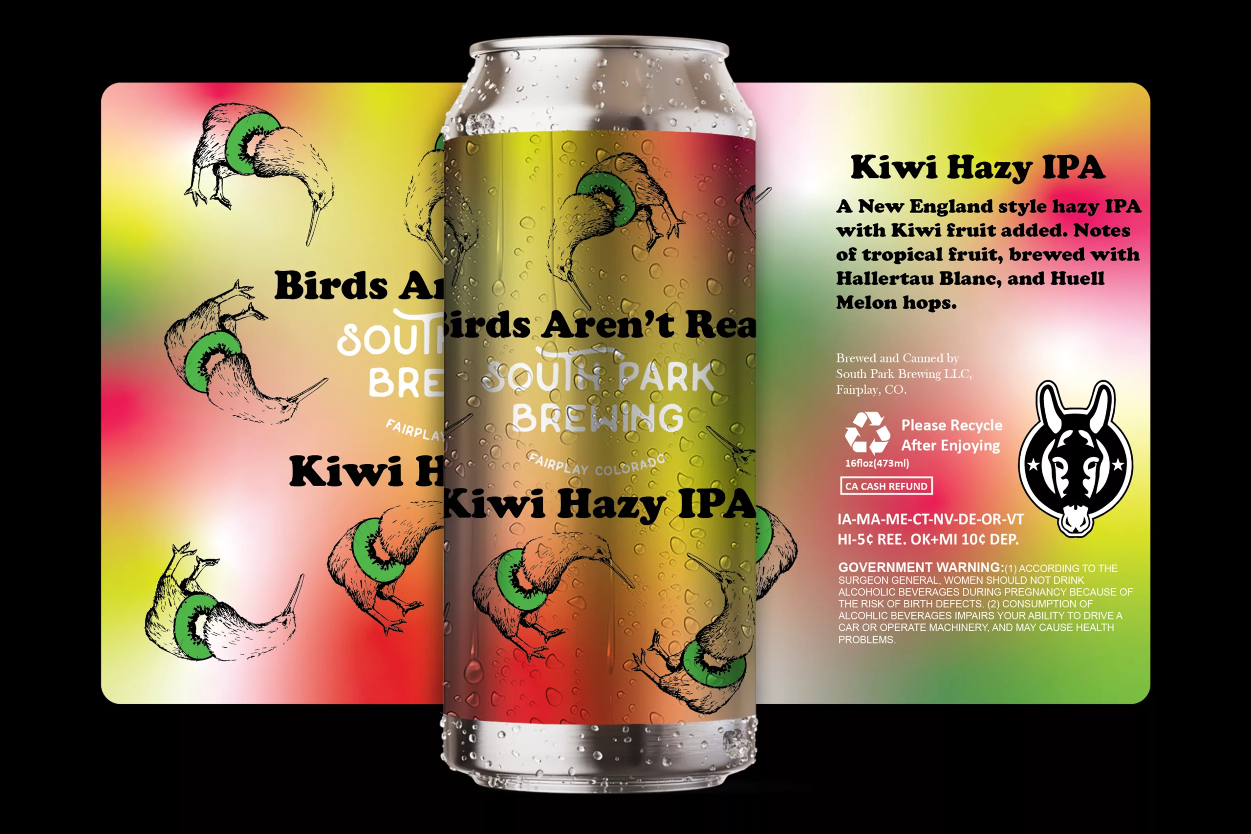 Kiwi Hazy IPA | Birds Aren't Real