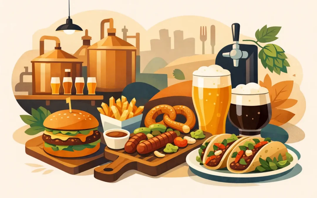 What Makes a Great Brewery Food Menu?