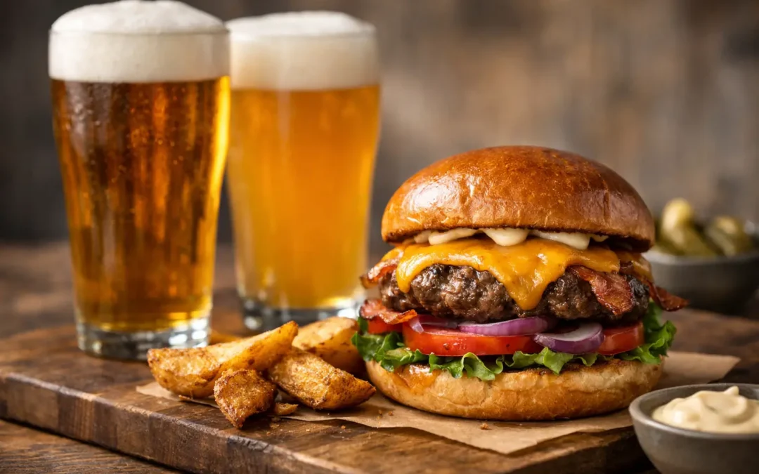 Beer and Burger Pairing That Actually Works