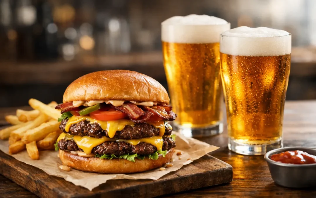 How to Pair Smash Burgers With Beer