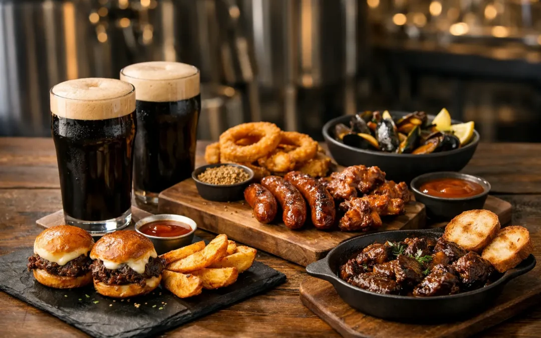 10 Best Foods With Stout for Brewery Nights