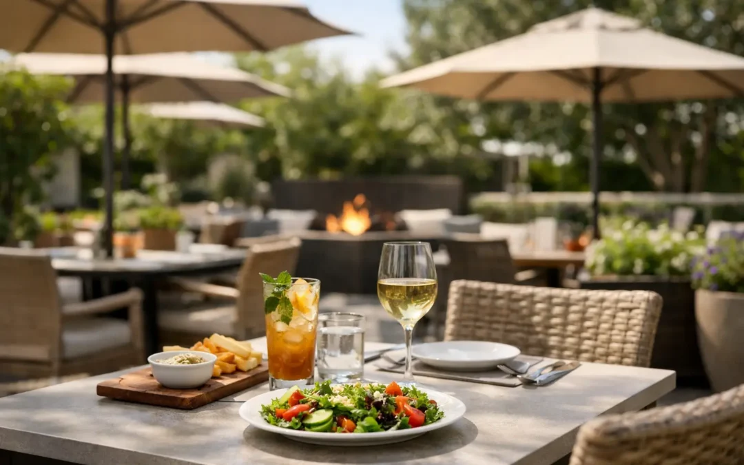 Patio Dining Works Best When It Stays Easy