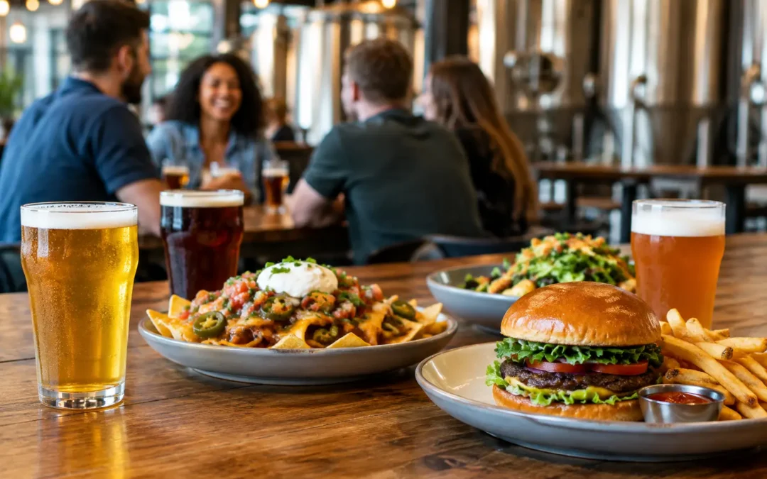 Do Breweries Offer Food for a Full Night Out?
