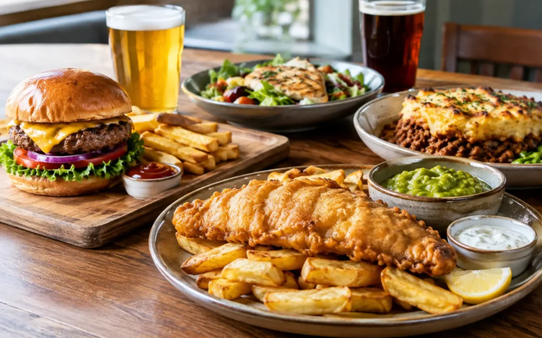 Pub Food That Makes the Table Stay Full